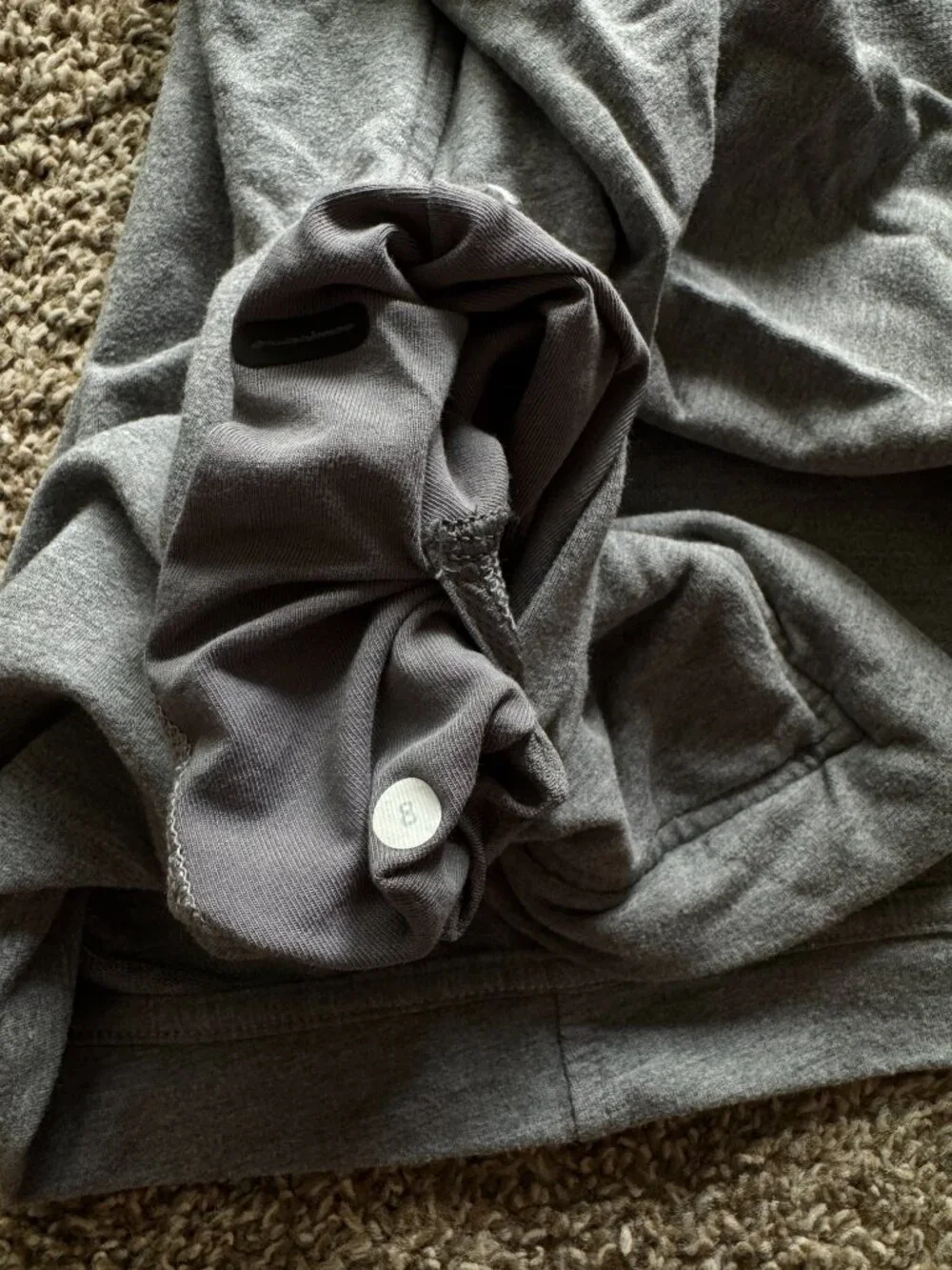 Lululemon Coast Wrap Jacket Heathered Gray Size 8